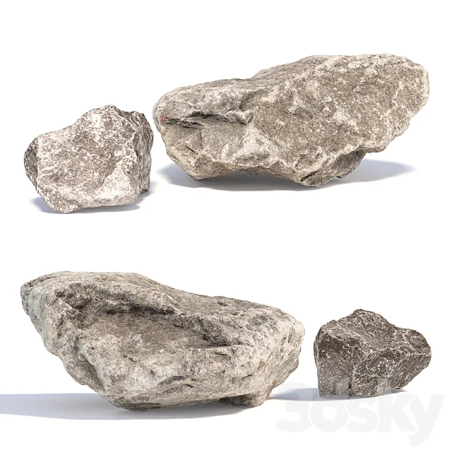 Stones 241 3D Model Stones 241 3D Model