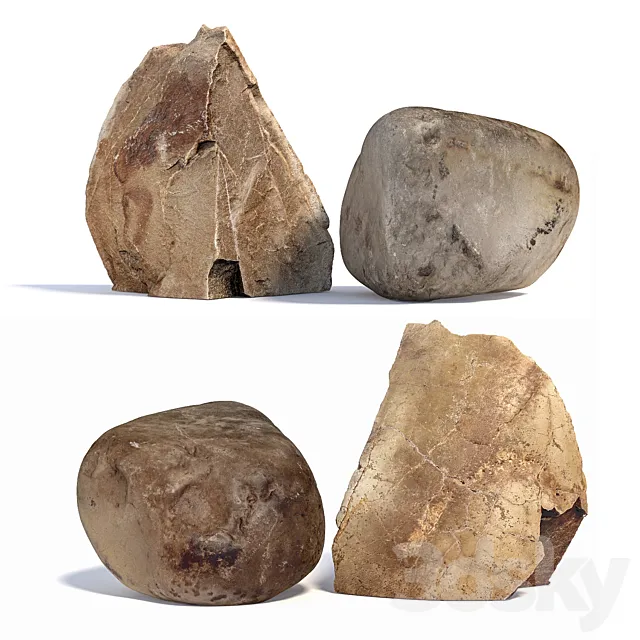 Stones 245 3D Model Stones 245 3D Model