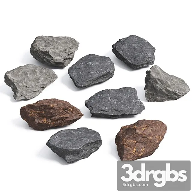 Stones 3 3D Model Download