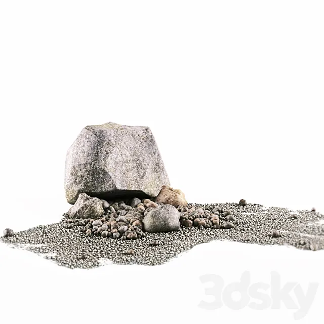 Stones Island 3D Model