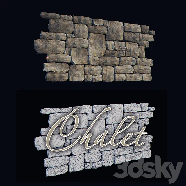 Stones Mountain Chalet 3DModel