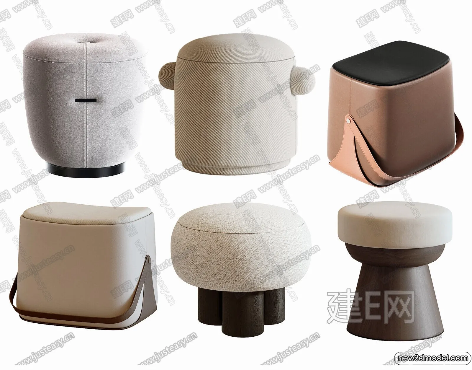 Stool – Bar Chair – 3D Models – 3D Furniture Models for Interior – 008 Stool – Bar Chair – 3D Models – 3D Furniture Models for Interior – 008