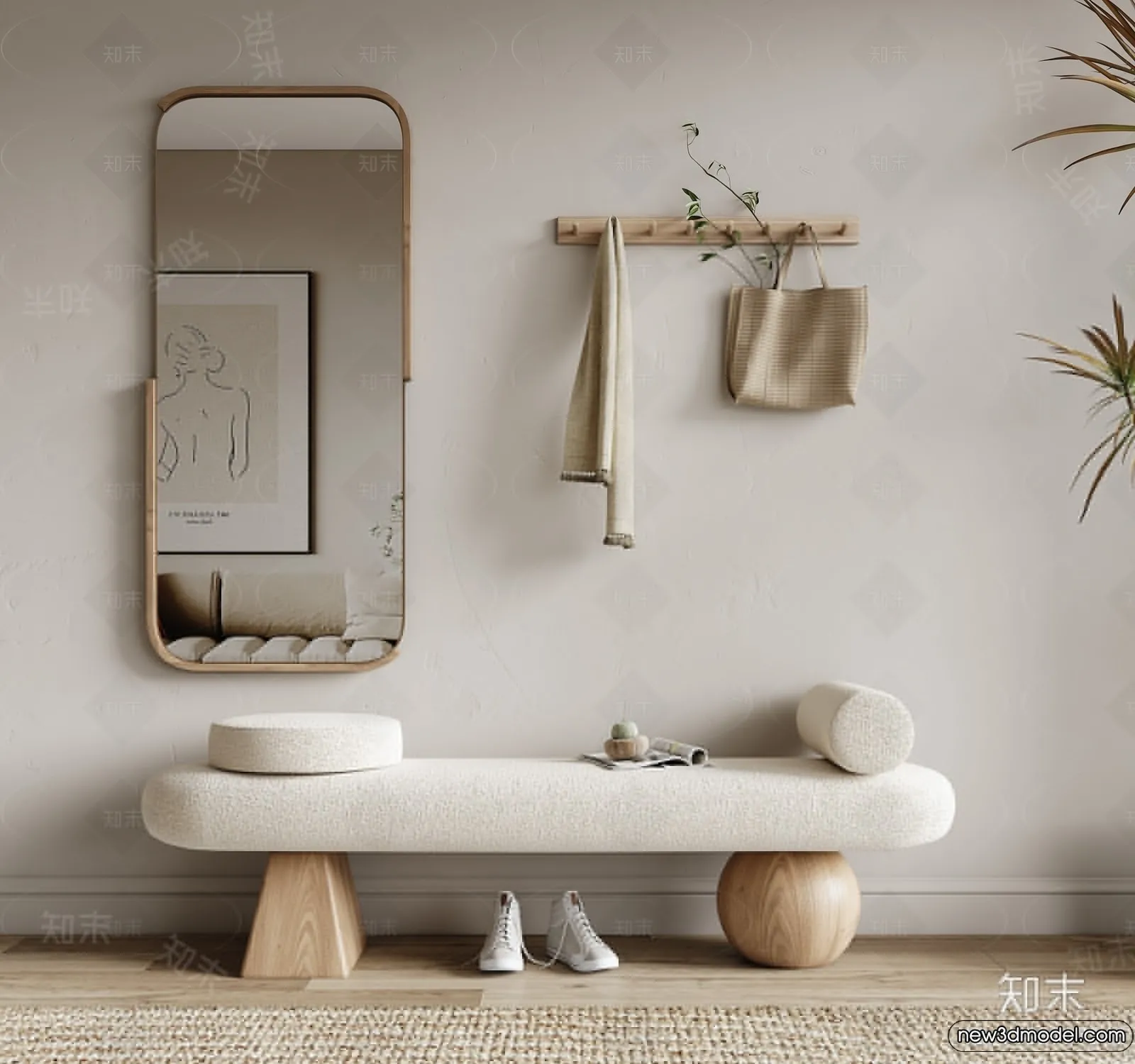 Stool – Bar Chair – 3D Models – 3D Furniture Models for Interior – 012 Stool – Bar Chair – 3D Models – 3D Furniture Models for Interior – 012