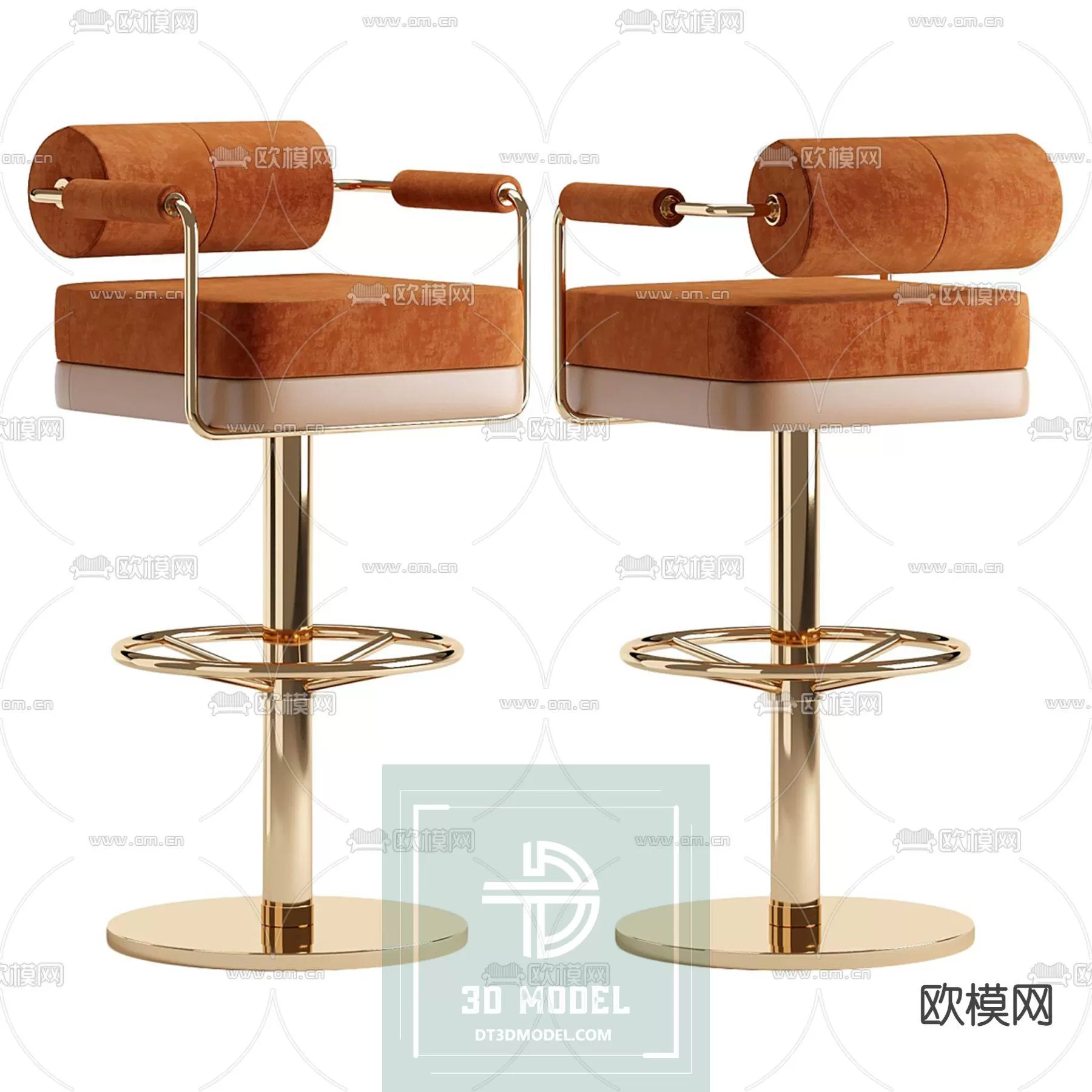 STOOL – BAR CHAIR – 3DSKY – 001