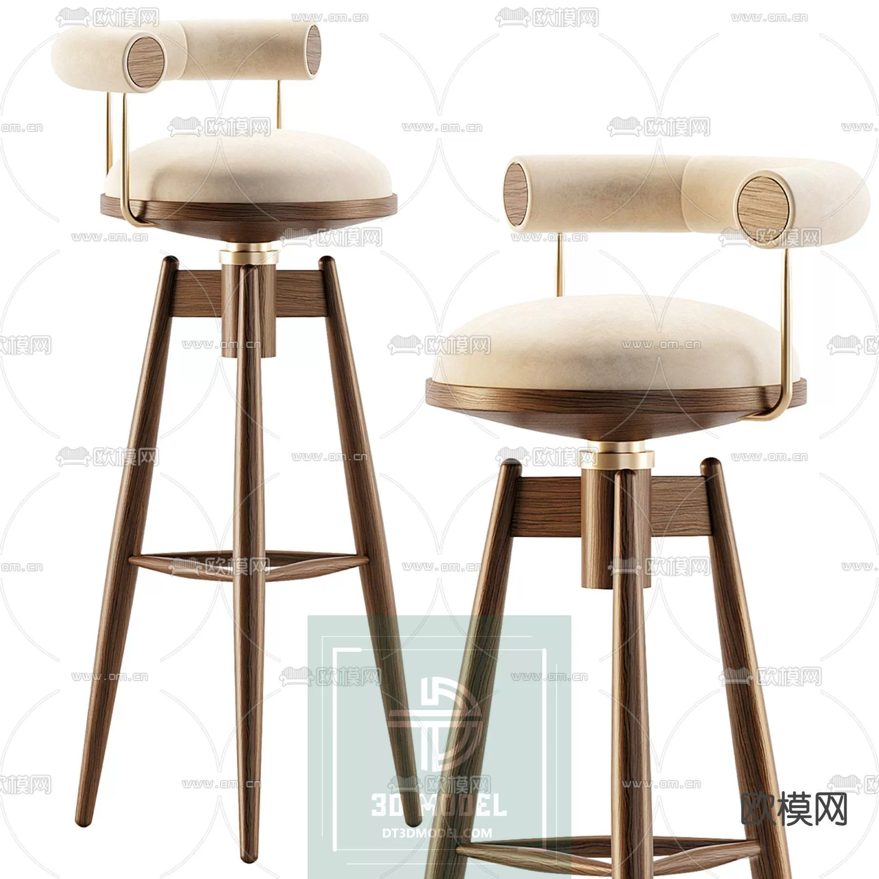 STOOL – BAR CHAIR – 3DSKY – 002