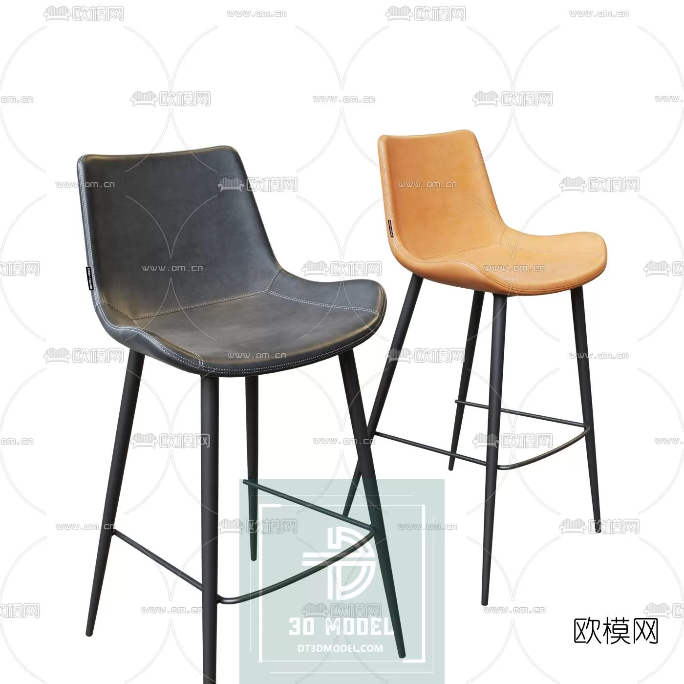 STOOL – BAR CHAIR – 3DSKY – 004