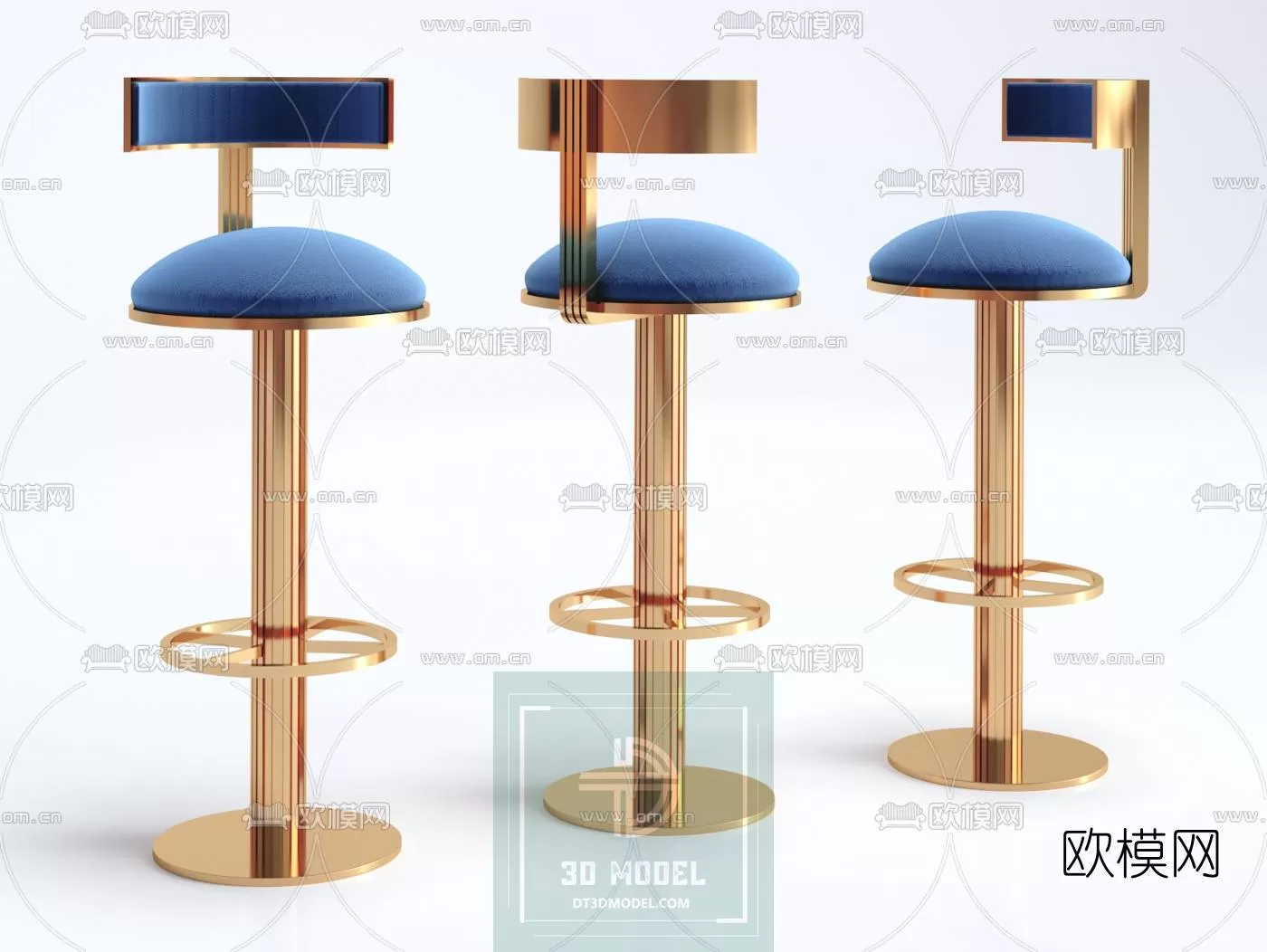 STOOL – BAR CHAIR – 3DSKY – 006