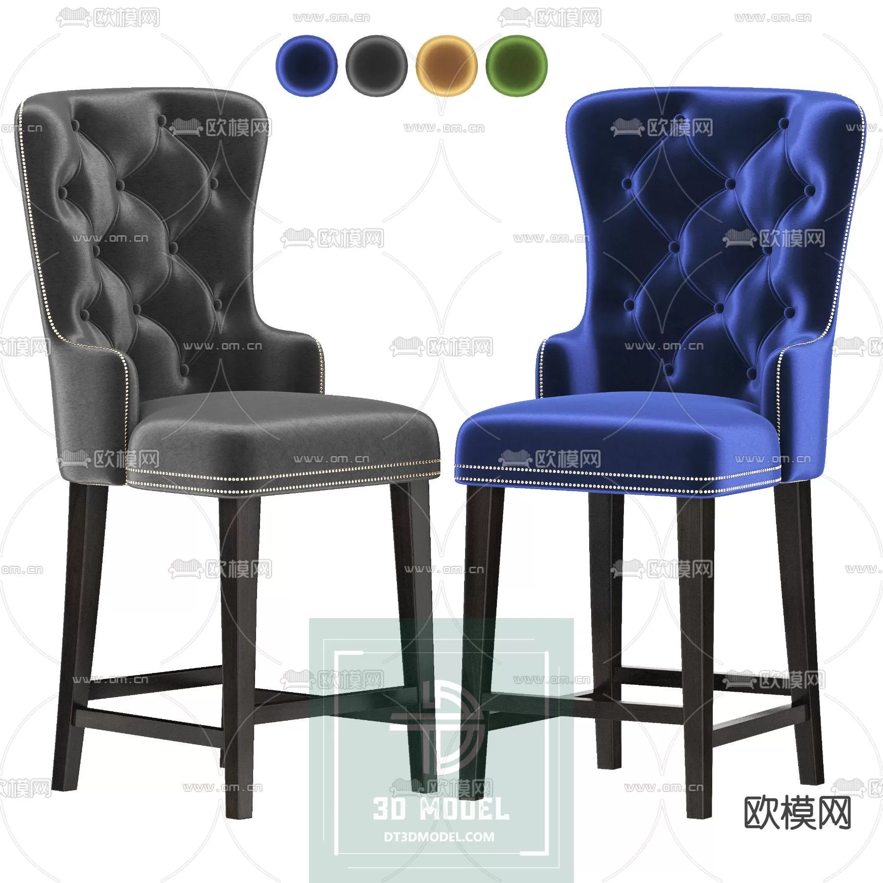 STOOL – BAR CHAIR – 3DSKY – 051