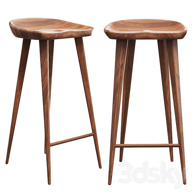 Stool Bar Stool 3D Model Stool Bar Stool 3D Model