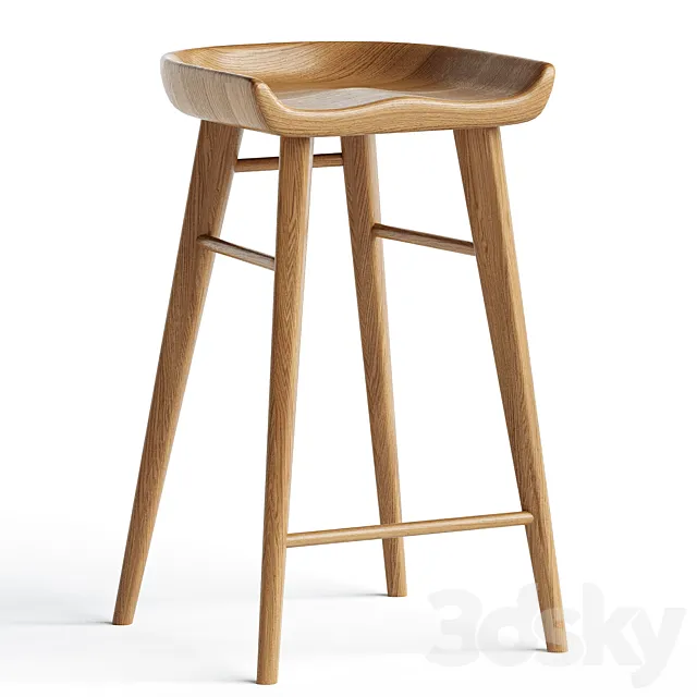 Stool Bar Stool 3D Model Stool Bar Stool 3D Model