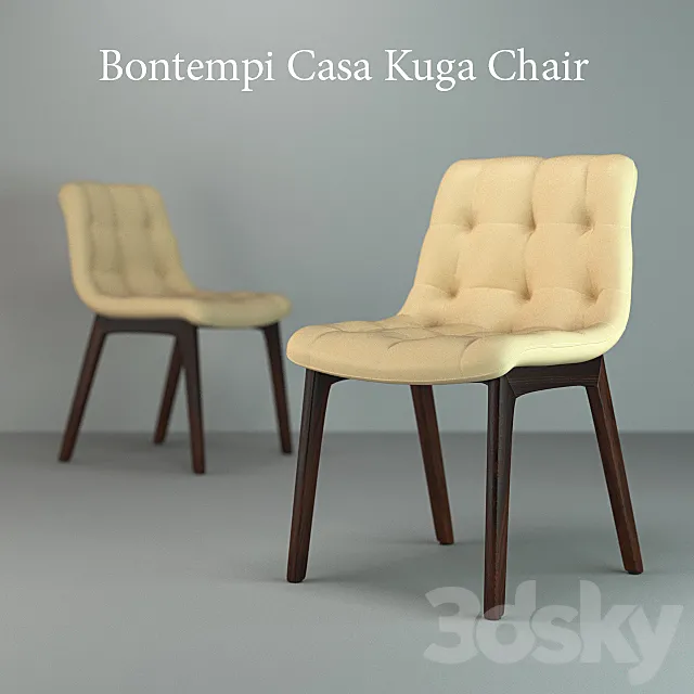 Stool Bontempi Casa Kuga Chair 3DModel