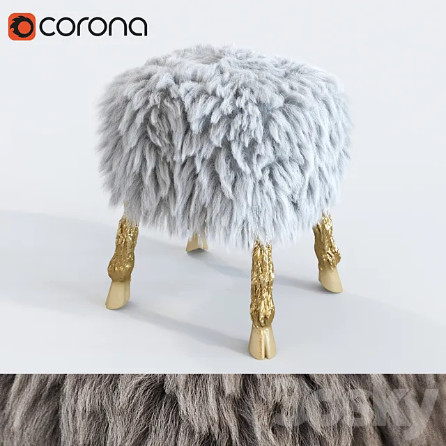 Stool by Marc Bankowsky 3DModel