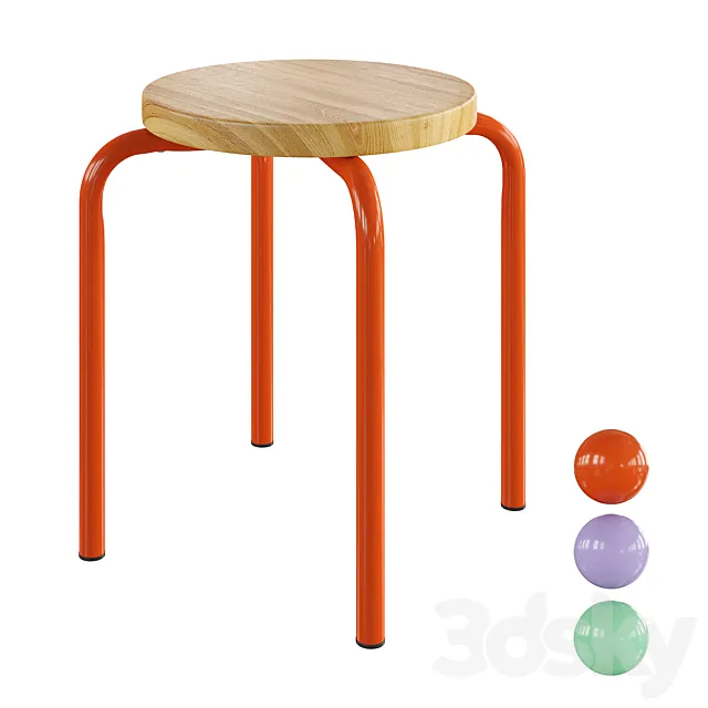 Stool Domsten 3D Model