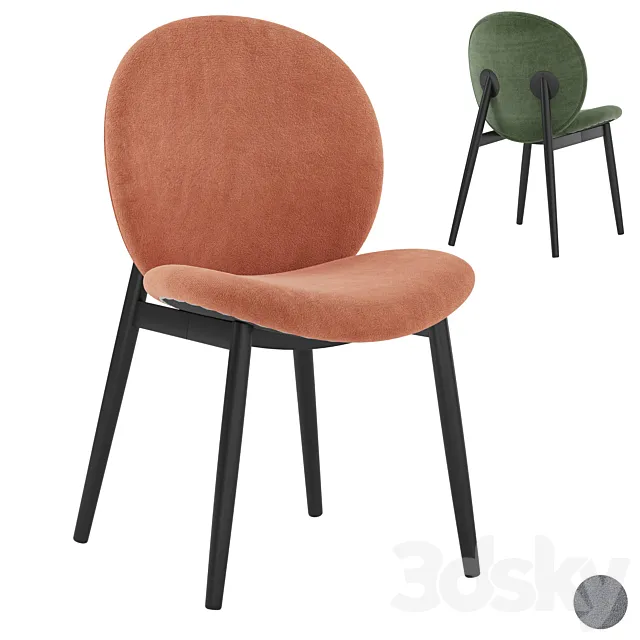 Stool group Eliot 3D Model Stool group Eliot 3D Model