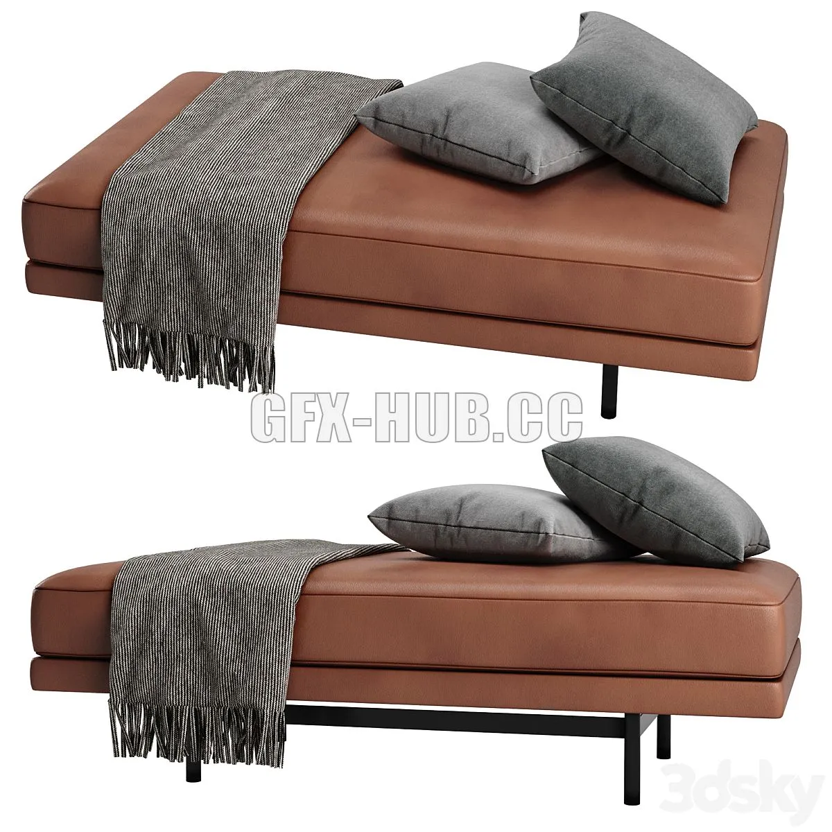 Stool STEWART by LASKASAS 3D Model Stool STEWART by LASKASAS 3D Model