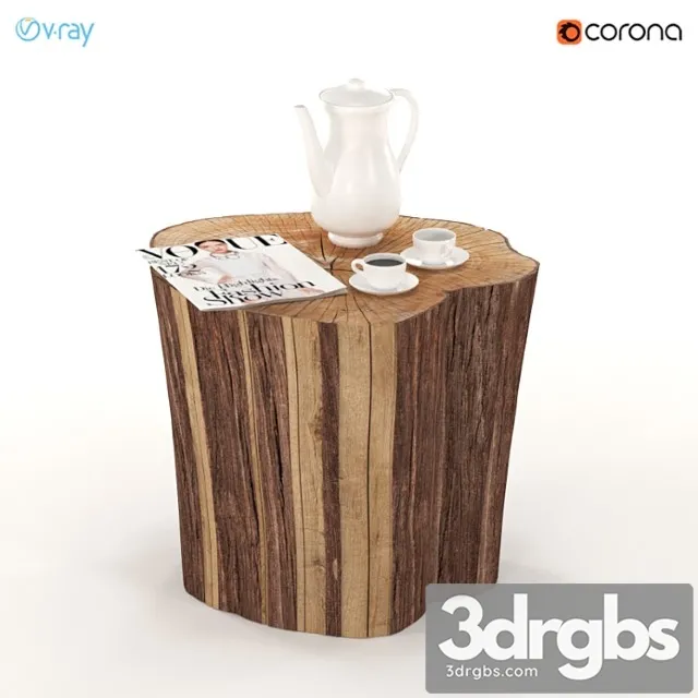 Stool table. 2 3D Model Download