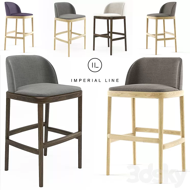 Stools Damblè 3D Model