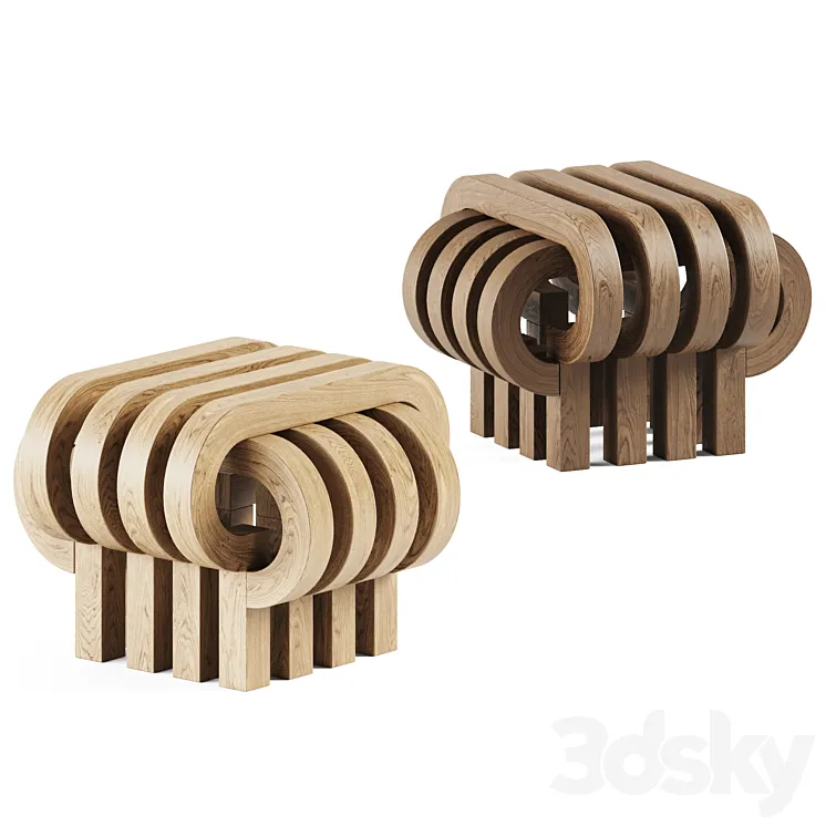 Stools Tamga by Tolga Sencer \/ Stool 3D Model Free Download Stools Tamga by Tolga Sencer \/ Stool 3D Model Free Download