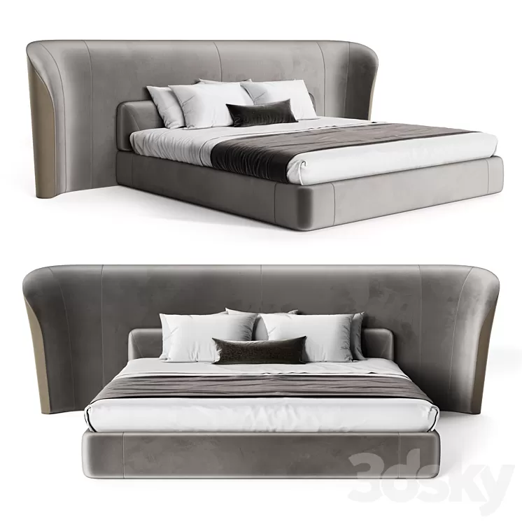 FIFTYFOURMS – Vida Deluxe bed 3D Model Free Download
