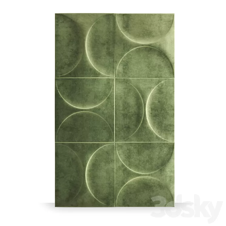 STORE 54 Wall panels Shuriken 3D Model Free Download