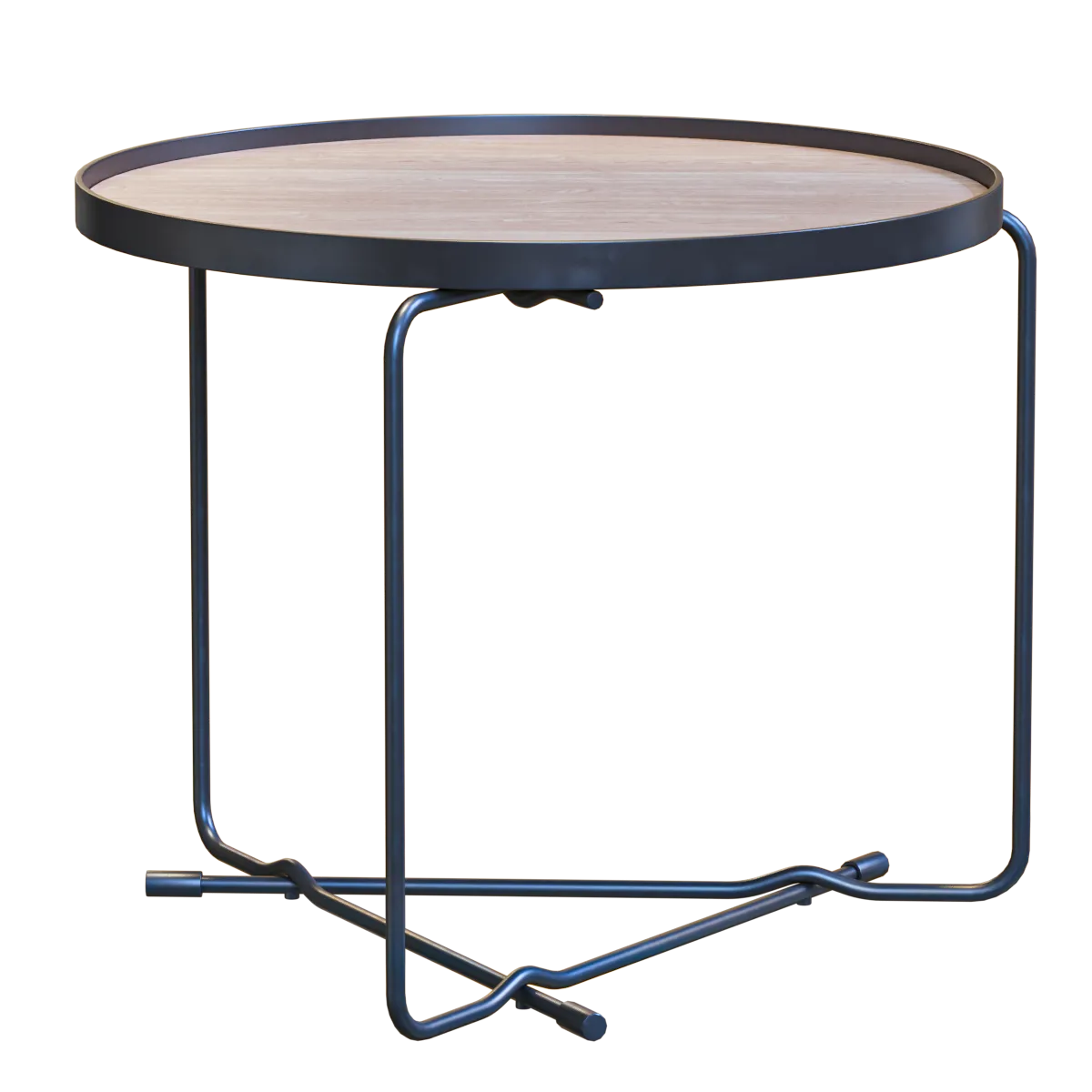 StoreForHome – Coffee table Wing Walnut 3D Model