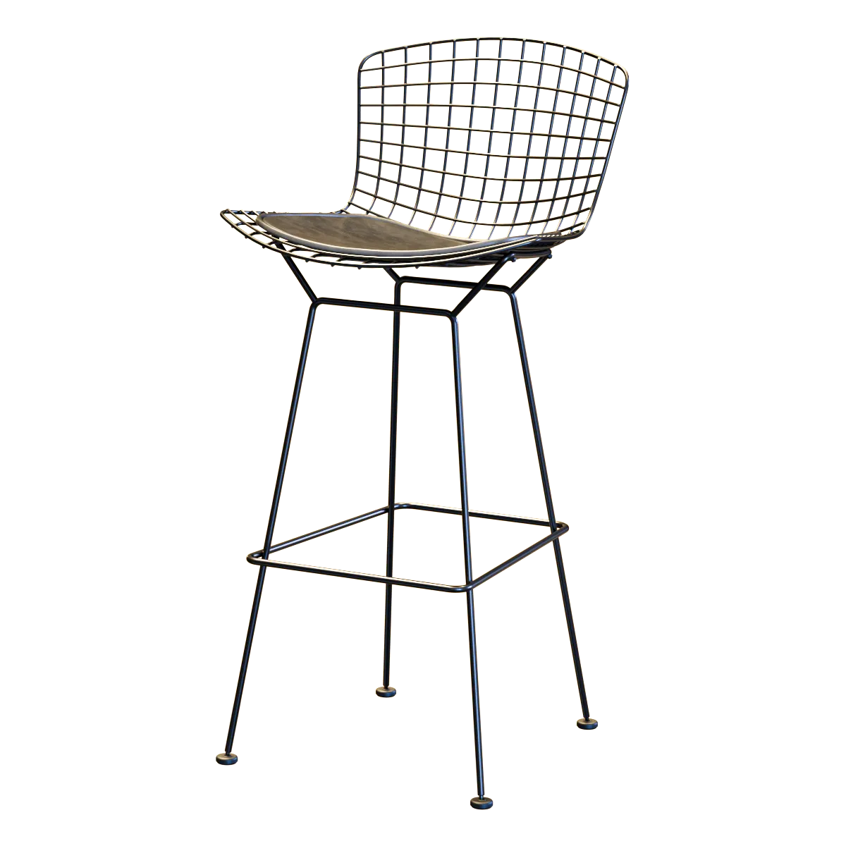 StoreForHome – Semi-bar chair Bertoia 3D Model StoreForHome – Semi-bar chair Bertoia 3D Model