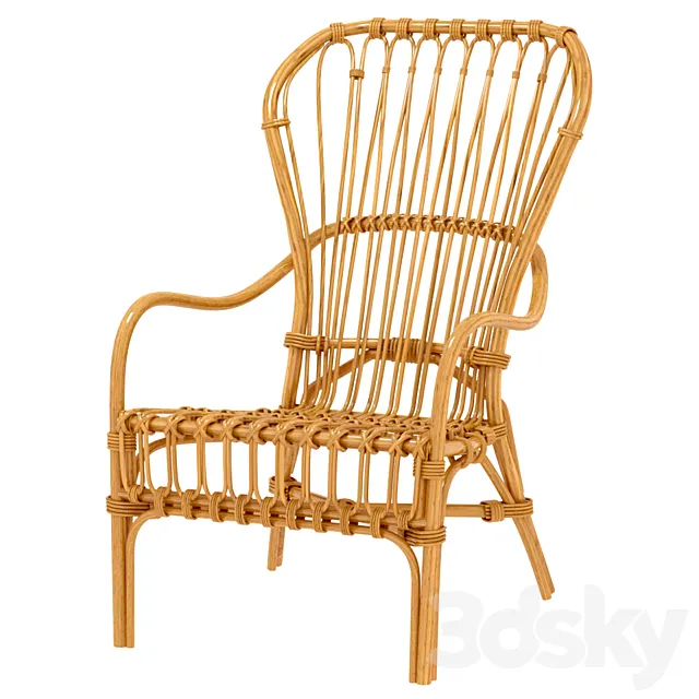 Storsele bamboo chair 3DModel Storsele bamboo chair 3DModel