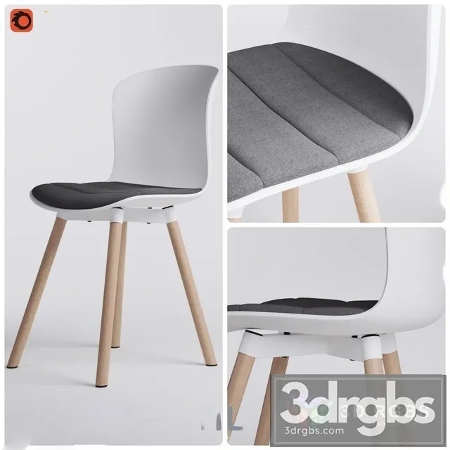 Story Dinning White Chair 3D Model Download Story Dinning White Chair 3D Model Download