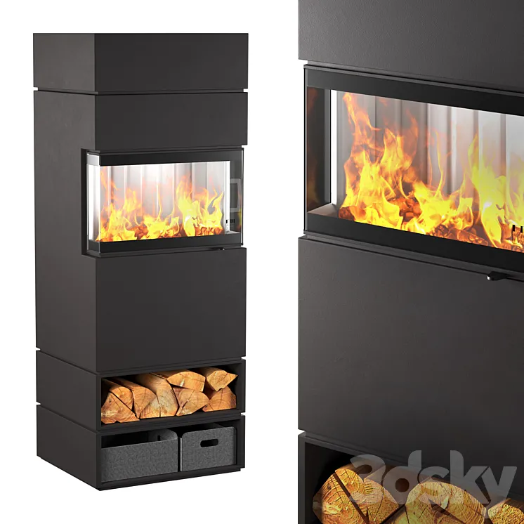 Stove DexterS3 3D Model Free Download