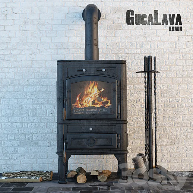 Stove Guca Lava 3DModel