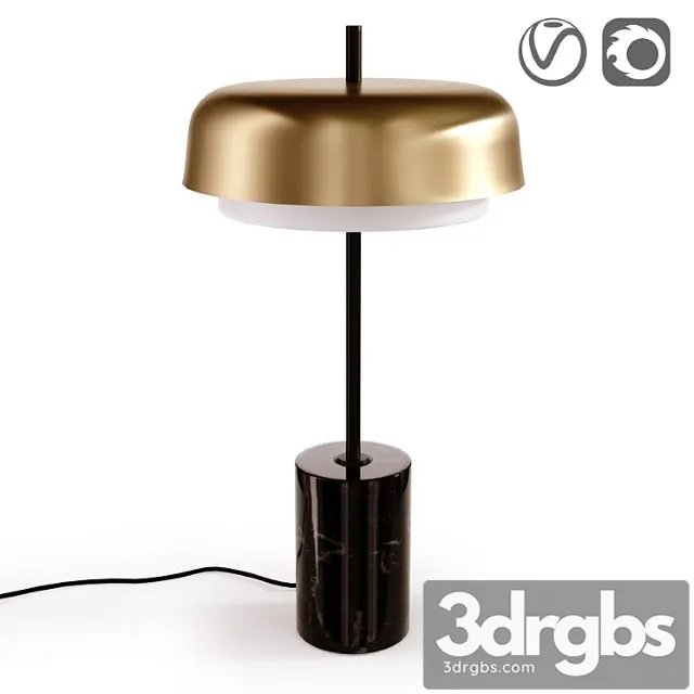 Straight Lamp Made of Metal and Marble Klepsos 3D Model Download Straight Lamp Made of Metal and Marble Klepsos 3D Model Download