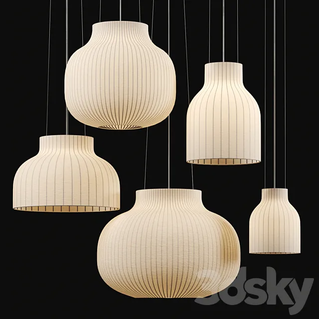 Strand Collection by Muuto 3D Model Strand Collection by Muuto 3D Model