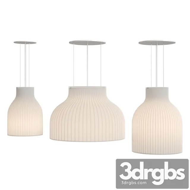 Strand opened pendant lamp 3D Model Download