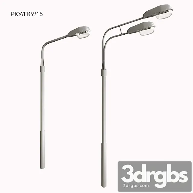 Strees light 15 3D Model Download