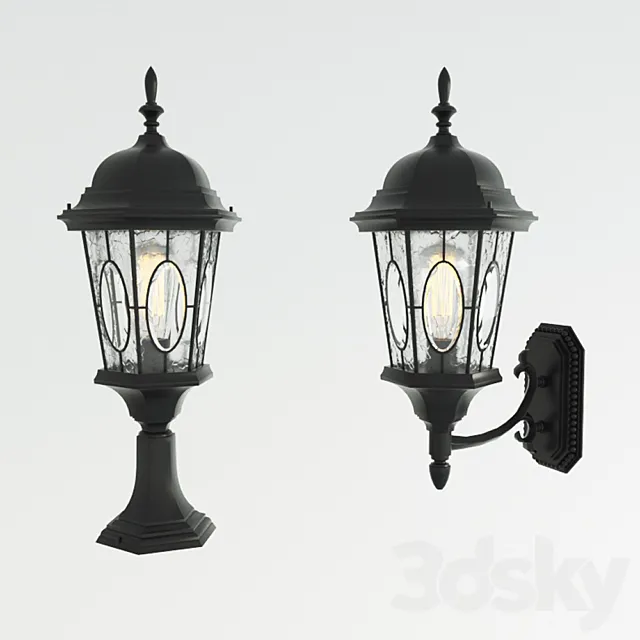 Street Lamp MARKSLOJD 3D Model