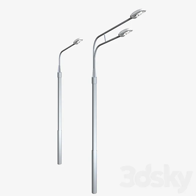 street lamp ZhKU 01-70 3D Model