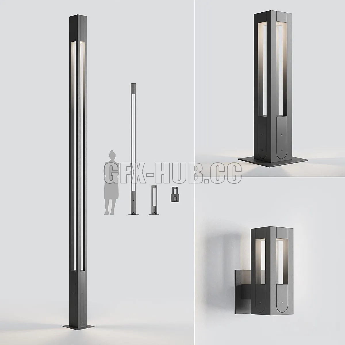 Street light Kasiu 3D Model