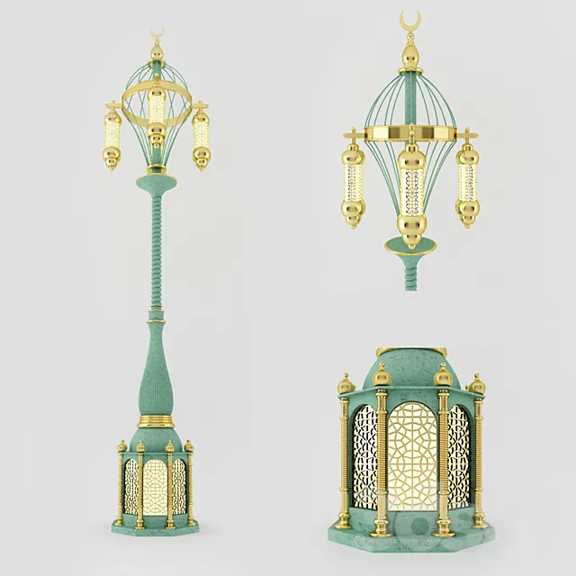 Street lighting 3D Model