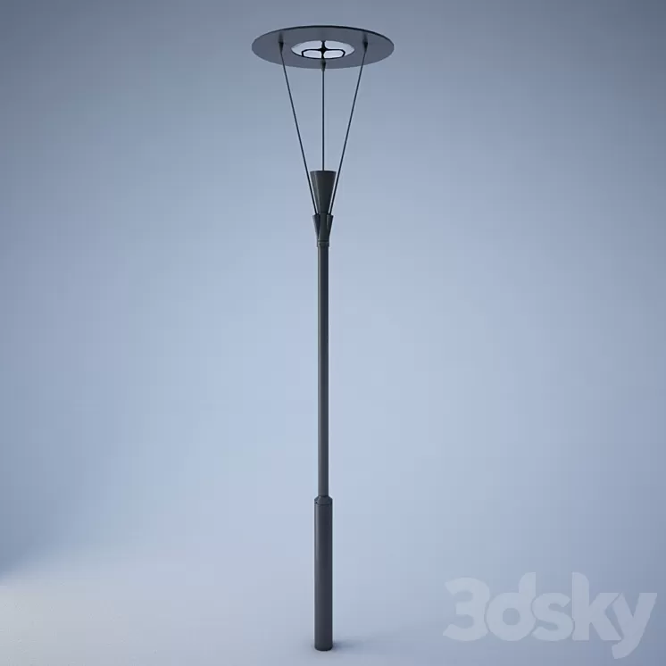 Streetlight street – 9 3D Model