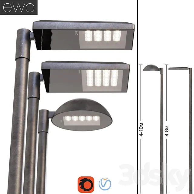 Streetlights EWO 3DModel