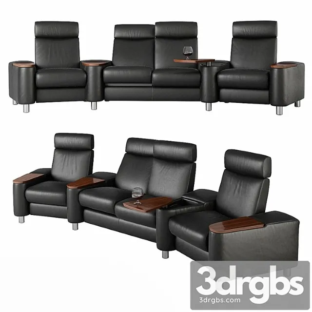 Stressless arion high back home cinema 3D Model Download