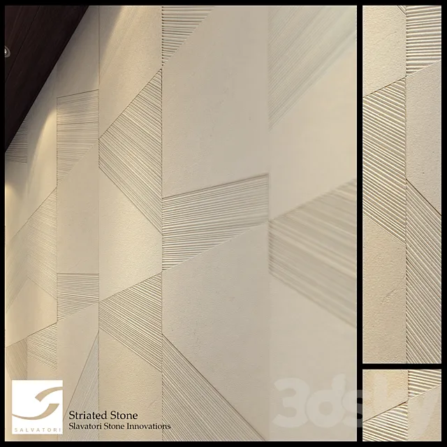 Striated Stone _ Marble – Salvatori 3D Model