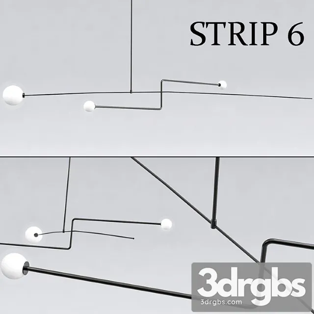Strip 6 3D Model Download