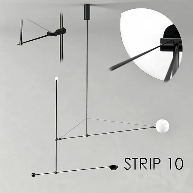 Strip_10 3DModel Strip_10 3DModel