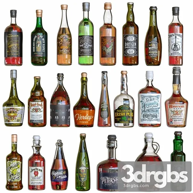 Strongalcohol-68 3D Model Download