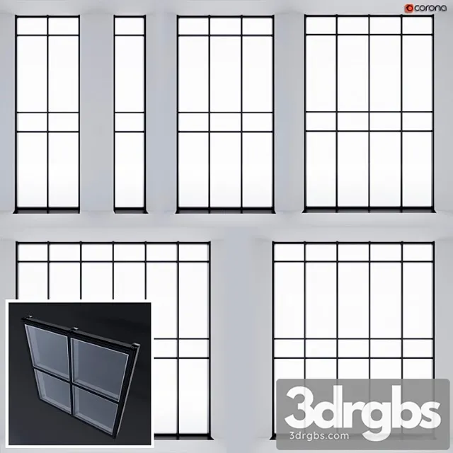 Structural glazing 1 3D Model Download