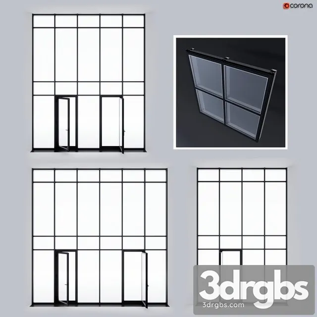 Structural Glazing 3D Model Download