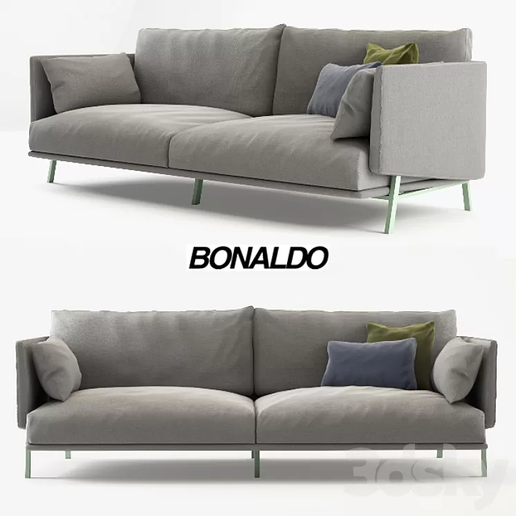 Structure Sofa Bonaldo 3D Model