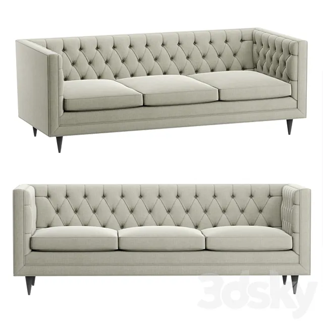Stuart Scott – The tux lux sofa 3D Model Stuart Scott – The tux lux sofa 3D Model