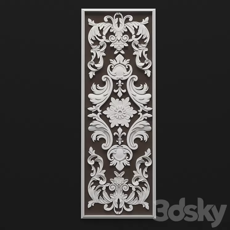 Stucco 20 3D Model Stucco 20 3D Model